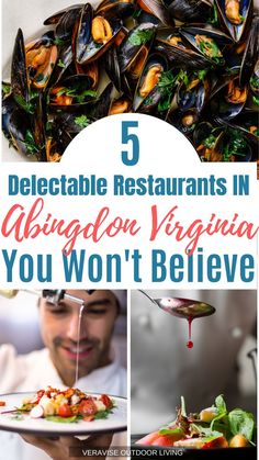 the top five delectable restaurants in abigalo virginia you won't believe