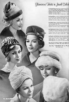 The 60s and 70s were known for the fabulous hats we used to wear! - Starts at 60 1970s Hats, Fashion 60s, Historical Hats, 1960s Style, Vintage Millinery, Millinery Hats