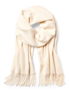 Classic Beige Scarves For Fall, Classic Beige Scarf For Fall, Chic Beige Scarf For Fall, Chic Beige Fall Scarves, Solid Color Fringe Scarf For Fall, Chic Beige Scarves For Fall, Elegant Fringe Shawl Scarf, Elegant Fringed Shawl Scarf, Elegant Cream Scarves For Fall