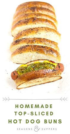 hot dog buns with mustard and relish on them