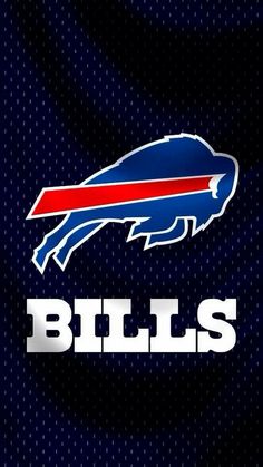 the buffalo bills logo on a blue jersey