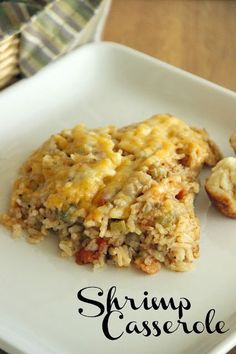 Casserole Dinners, Seafood Casserole Recipes, Louisiana Seafood, Shell Fish, Delicious Sweets