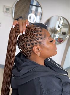 Long Box Braids Hairstyles, Rasta Braids, Box Braid Hair, Cornrows Braids For Black Women, Hairstyles For Ladies, Stylish Naija, Short Box Braids Hairstyles