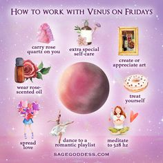 Did you know Friday is ruled by the planet Venus? 🤗 Working with this energy can help fill your life with beauty, love & harmony 💞 🌹 If you want to learn more about astrology, my Living Magic program includes a monthly astrology session called Living Astrology, co-taught by Tara Aal, our resident astrologer🌙✨ Friday Magic, Venus Beauty Spells, Venus Offerings, Venus In Astrology, Venus Astrology, Divine Feminine Practices, Aphrodite Goddess, Moon Witch