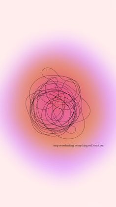 an abstract pink and purple background with lines in the center, forming a circular shape