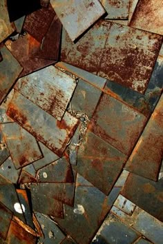 an old rusty metal background with rust stains