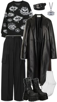 Product Recommendations, Where To Shop, Shopping Tips, All Black Outfit, Goth Outfits, Autumn Outfit, Outfit Goals, Mode Vintage, Casual Style Outfits