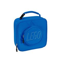 a blue bag with the word lego printed on it