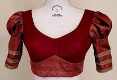 Blouses Designs Latest, Normal Blouse, Types Of Necklines, Blouses Designs, Simple Lehenga, Blouse Ideas, Latest Blouse Designs Pattern, Dressing Ideas