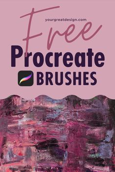 Free Procreate brushes - Ready to download and use now! Procreate Downloads, Brush Procreate, Brush Tattoo, Free Brushes