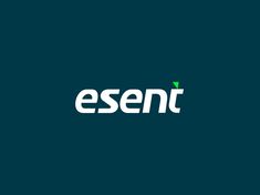 the word essent is displayed on a dark blue background with an arrow pointing to it