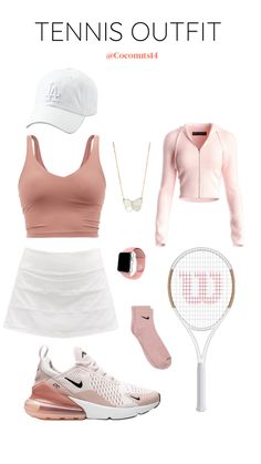 Tennis Outfit Women, Tennis Outfit, Plaid Shirt Women, Fitness Wear Outfits