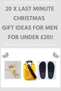 20 x last minute Christmas Gift Ideas for men for under £20 Advice For Men, Last Minute Christmas Gifts, Shopping Advice, Stocking Filler, Stocking Fillers