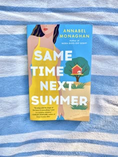 Same Time Next Summer Annabel Monaghan, Same Time Next Summer Book Aesthetic, Same Time Next Summer Book, Nora Goes Off Script, Summer Romance Books, Booktok Aesthetic, Book Girlies, Collecting Seashells, 2024 Books