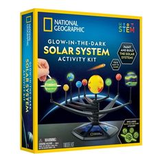 the glow in the dark solar system activity kit