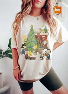 Disney Christmas Tree, Disney Trip Shirts, Comfort Colors Tshirt, Christmas Tree Shirt, Snoopy Christmas, Tree Shirt, Comfort Colors Tee, Comfort Color, Travel Shirts