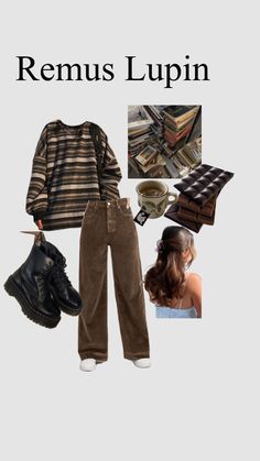 Moony Inspired Outfit, Remus Outfit Aesthetic, Marauders Summer Outfits, James Potter Outfit Ideas, Hp Inspired Outfits, Moony Outfits, Mauraders Outfits, Remus Lupin Summer Outfit, Marauders Outfit Ideas