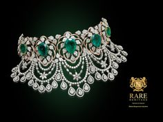 Add a special touch to your wedding trousseau with #RareHeritage  #Jewelry #Jewels #Diamonds #Mumbai Emerald Choker, Diamond Choker Necklace, Diamond Necklace Designs, Bridal Diamond Jewellery, Diamond Necklace Set, Diamond Choker, Diamond Necklaces, Indian Wedding Jewelry, India Jewelry