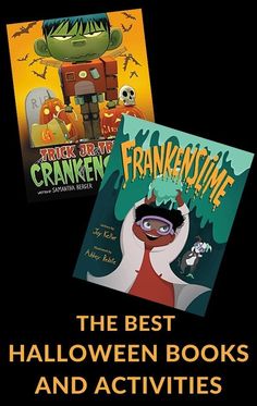 the best halloween books and activities for kids to learn with their favorite characters, including monsters