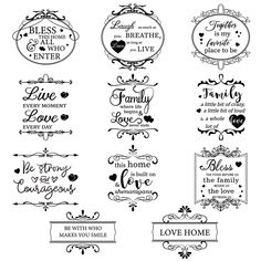 the different types of love and family signs