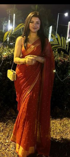 Simple Saree Designs, Female Celebrity Fashion, Indian Saree Blouses Designs, Simple Sarees, Indian Fashion Saree, Saree Design, Saree Models