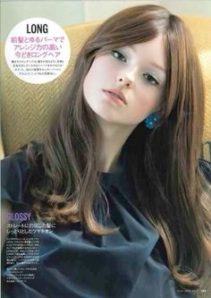 Thick 90s Hair, Model Russian, Elle Japan, Japan Magazine, Paris London, Dream Hair, 가을 패션, Pretty Makeup, Hairstyles Haircuts