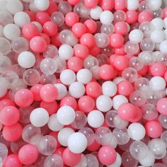 BALL PIT BALLS - Pink Mix / 100 pcs Wonder Space Pastel Ball Pit, Ball Pit Balls, Crib Canopy, Play Rug, Crib Bumper, Play Tent, Ball Pit, Sticker Shop, Keep It Cleaner