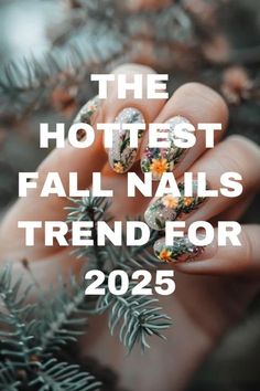 Fall Gel Nail Polish, Nail Fall, Fall Nail Trends, Spring Nail Designs, Autumn Look, Nail Type, Nail Care Tips, Gel Nail Design, Nail Styles