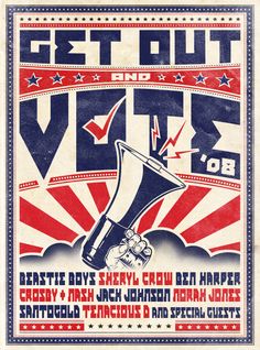 Tenacious D, Go Tv, Advertising Graphics, Los Angeles Design, Sheryl Crow, Jack Johnson, Beastie Boys, Gig Posters, Patriotic Decorations