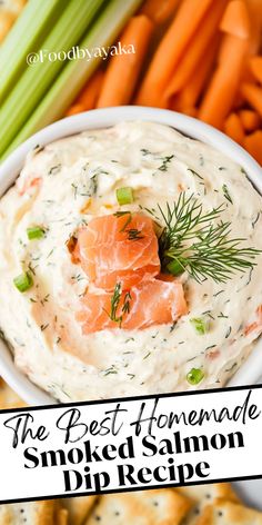 the best homemade smoked salmon dip recipe