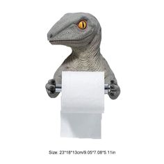 Dinosaur Toilet Paper Holder - B / United States Lace Bedspread, Candy Pillows, 3d Dinosaur, Toilet Paper Holder Wall, Led Night Lamp, Paper Roll Holders, Towel Holder Bathroom, Roll Paper, Hanger Rack