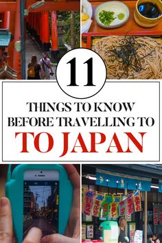 the top ten things to know before traveling to japan