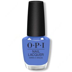 OPI Nail Lacquer - Dream Come Blue 0.5 oz - #NLS033 Dream Come Blue Opi, Timeless Nail Color, Kids Nail Polish, Sky Nails, Gel Lamp, Gel Couture, Daisy Nails, Gel Art, Nails For Kids