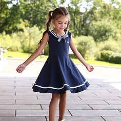 Season:Summer; Fabric:Cotton; Dress Length:Knee-length; Look After Me:Machine wash; Gender:Girls'; Style:Cute,Sweet; Elasticity:Inelastic; Occasion:School Uniforms,Casual,School; Kids Apparel:Dress; Age Group:Kids; Fit Type:Regular Fit; Dresses Type:Tank Dress; Pattern:Striped,Solid Color; Design:Bow; Age:3-13 Years; Listing Date:04/02/2021; Bust:; Length: Robes D'occasion, Dresses By Pattern, Cheap Dresses Casual, Plum Dress, Everyday Dress, Pageant Dress, Polka Dress, Modern Dress, Dresses Ideas