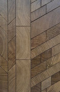 a close up view of the wood grain pattern on a building's exterior wall