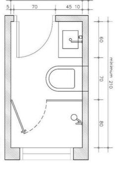 a drawing of a bathroom with a toilet and bathtub in it, along with measurements