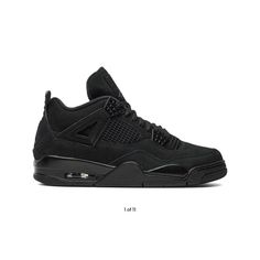 Gently Used No Odor Box Not Included Purchased On Stockx Black Cat Jordan 4 Shoes, Black Cat 4s, Dream Wishlist, Air Jordan Retro, Jordan Black, Shoes Air, Air Jordans Retro, Jordans For Men, Jordan Retro