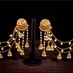 Bahu-Bali Earrings Trending Long Droplet Kundan Jhumkey With Multilayer Saharay Fashion Collection Inspiration, Bali Earrings, Earring Trends, Multi Layering, Fashion Collection, Bali, Jewelry Accessories, Crown Jewelry, Jewelry Earrings