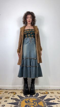 90s Whimsigoth Outfits, 70s Fashion Icons, Sophie Seddon, Skirt Outfits Aesthetic, Pin Search, Little Outfits, Alternative Outfits, Wardrobe Style, Harajuku Fashion