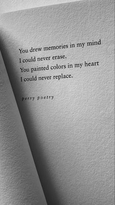 a piece of paper with a poem written on it