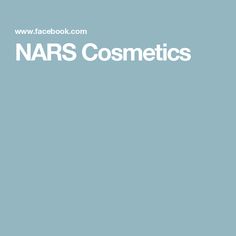 NARS Cosmetics Nars Cosmetics, Nars, Good Things, Makeup, Make Up