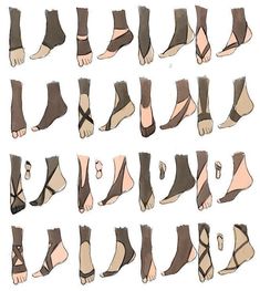 Leggings Reference Drawing, Types Of Gloves Drawing, Dress Shoes Reference, Front Facing Shoes, Fantasy Clothes Reference, Tights Drawing, Shoes Design Drawing, Stirrup Leggings Outfit, Character Outfits Drawing