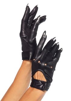 Snow White Huntsman, Claw Gloves, Black Claws, Pirate Wench, Gloves Black, Motorcycle Gloves, Toddler Halloween, Leg Avenue, Halloween Accessories