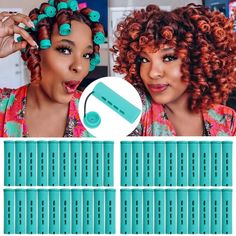 PRICES MAY VARY. 🌸Green Perm Rods Set Product Include🌸: You will receive 40pcs jumbo perm rods for natural hair and 1 piece steel teeth comb in total,(40pcs green perm rods set for long short hair) hair perm rods set can be applied at home or salon using, and even travelling. it also can be share with your family and friends. It is great gift for women and girls. 🌸Jumbo Perm Rods for Natural Hair Easy to Use🌸: This extra large size cold wave rod is designed with a cover and a rubber band, wh Natural Flexi Rod Hairstyles, Short Hair Rollers, Hair Curling Rods, Long Short Hair, Natural Hair Wedding, Hair Tool Set, 4c Hair Care, Perm Rod Set, Curling Rods