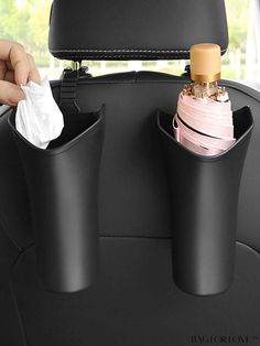 BagForLove - Car Seat Back Umbrella Storage Box - Convenient Hanging Car Trash Can Umbrella Storage, Tong Sampah, Car Trash Can, Car Storage Box, Backseat Car Organizer, Úložný Box, Trash Can For Car, Umbrella Holder, Rv Parts And Accessories