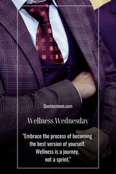 a man wearing a suit and tie with a quote about being well - dressed, not a spirit