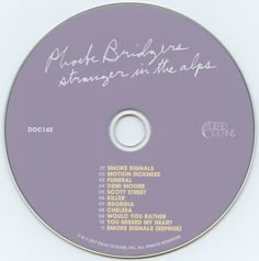 a cd disc with some writing on it