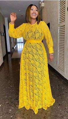 Net lace gown Style For Cord Lace Gown, Style For Cord Lace, Lace Long Gown, Kaftan Styles, Bubu Gown Styles, Lace Gown Styles, Lace Dress Styles, African Wear Dresses, African Maxi Dresses