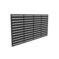 a black and white photo of a wall with horizontal slats on the side,