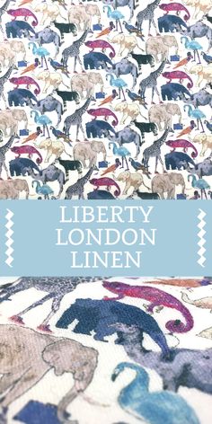 the cover of liberty london linen